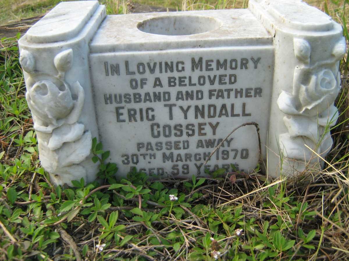 COSSEY Eric Tyndall -1970 :: MILES William Alexander -1974 &amp; Catherine Gladys -1937
