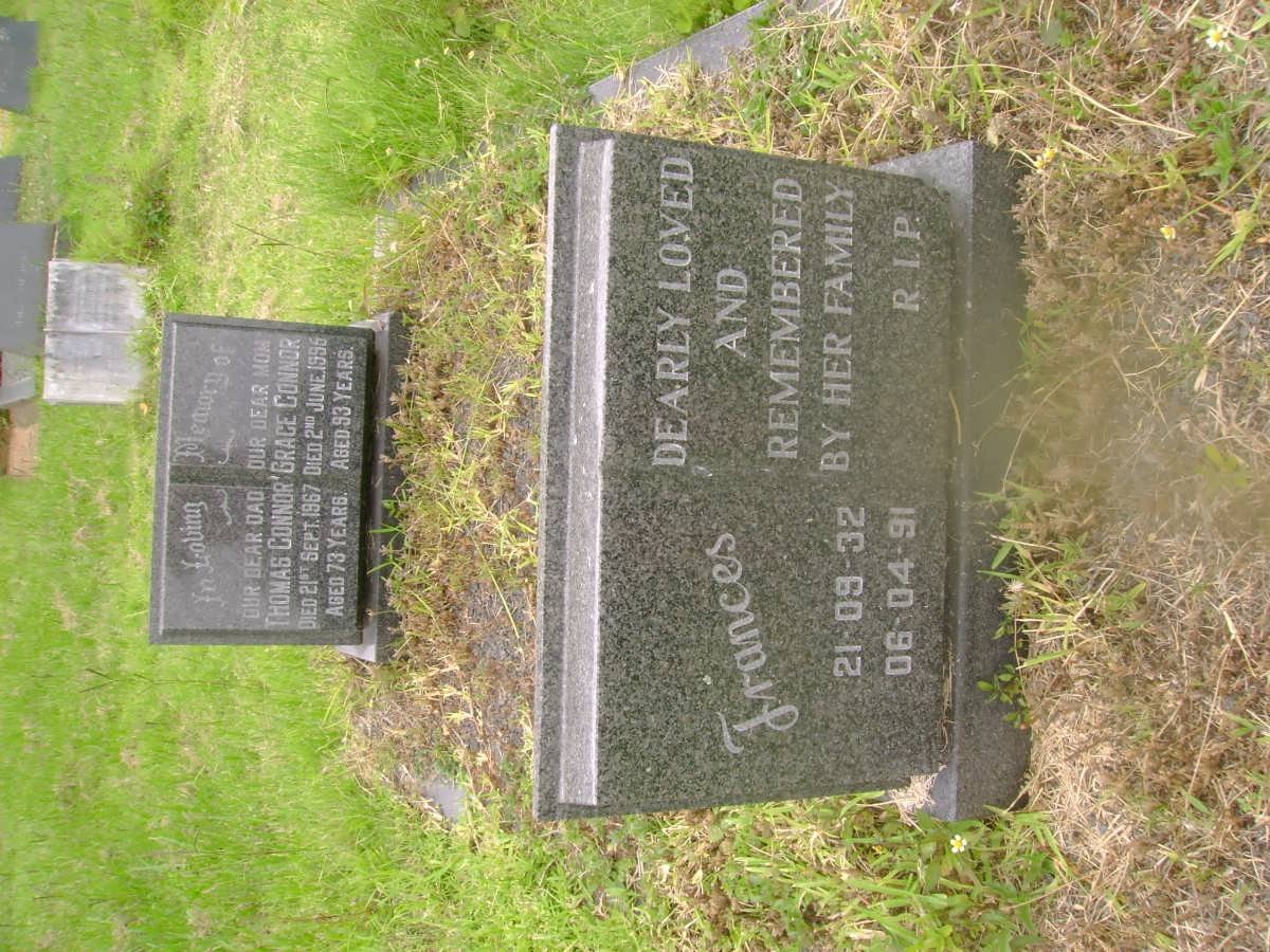 CONNOR Thomas -1967 &amp; Grace -1995 :: MASON Frances Brendan 1932-1991