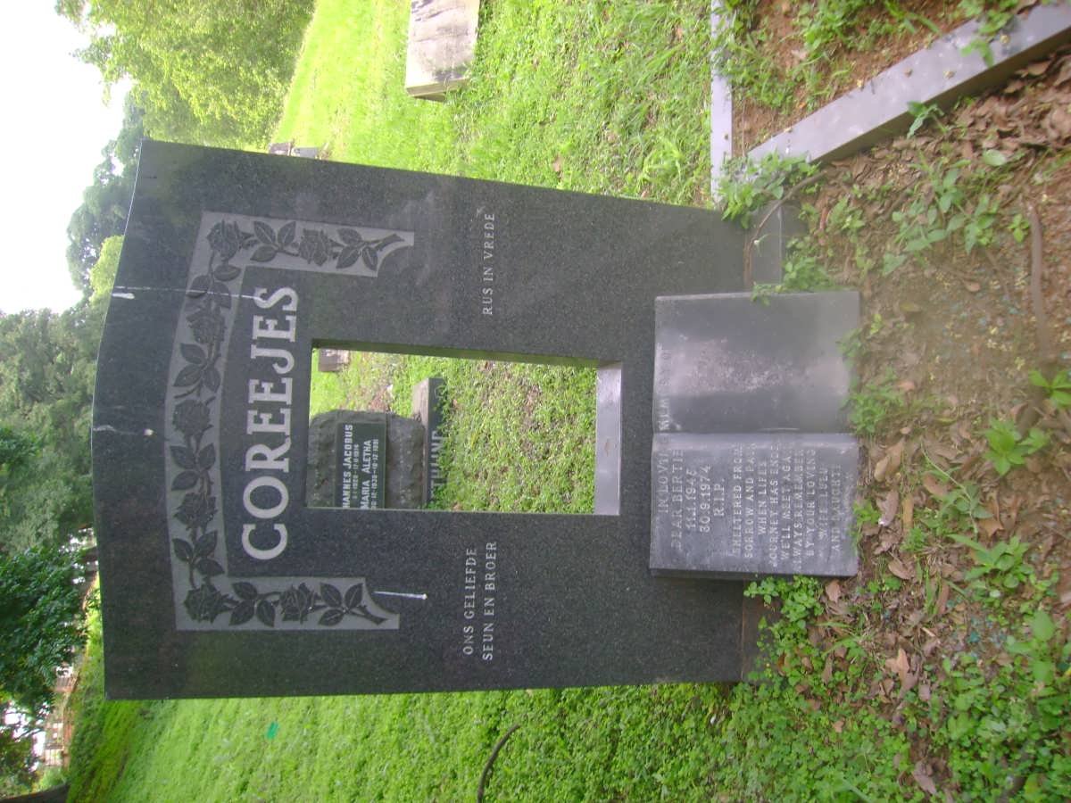 COREEJES Bertie 1945-1974