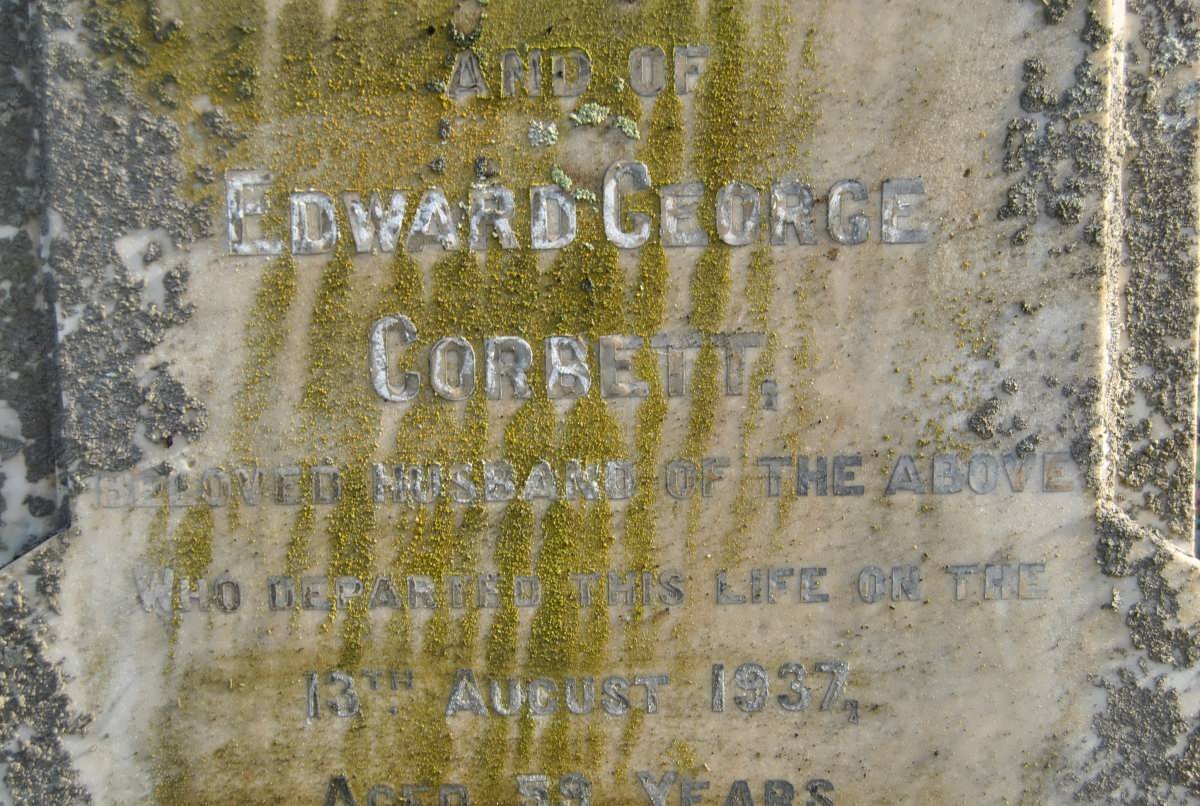 CORBETT Edward George -1937 &amp; Ada Mary -1932 :: CORBETT Ernest Stuart -1941