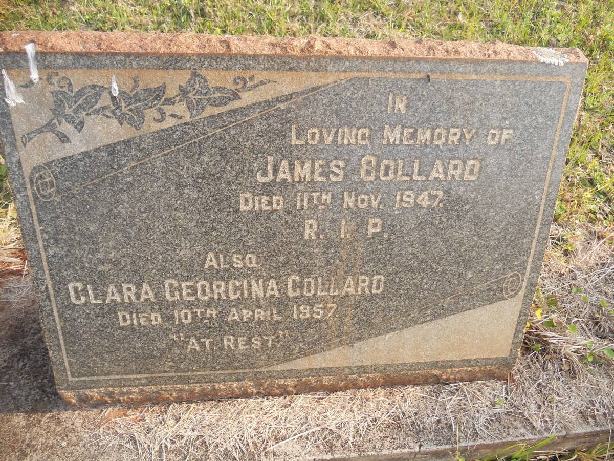 COLLARD James -1947 &amp; Clara Georgina -1957 :: COLLARD James Alfred 1924-1926