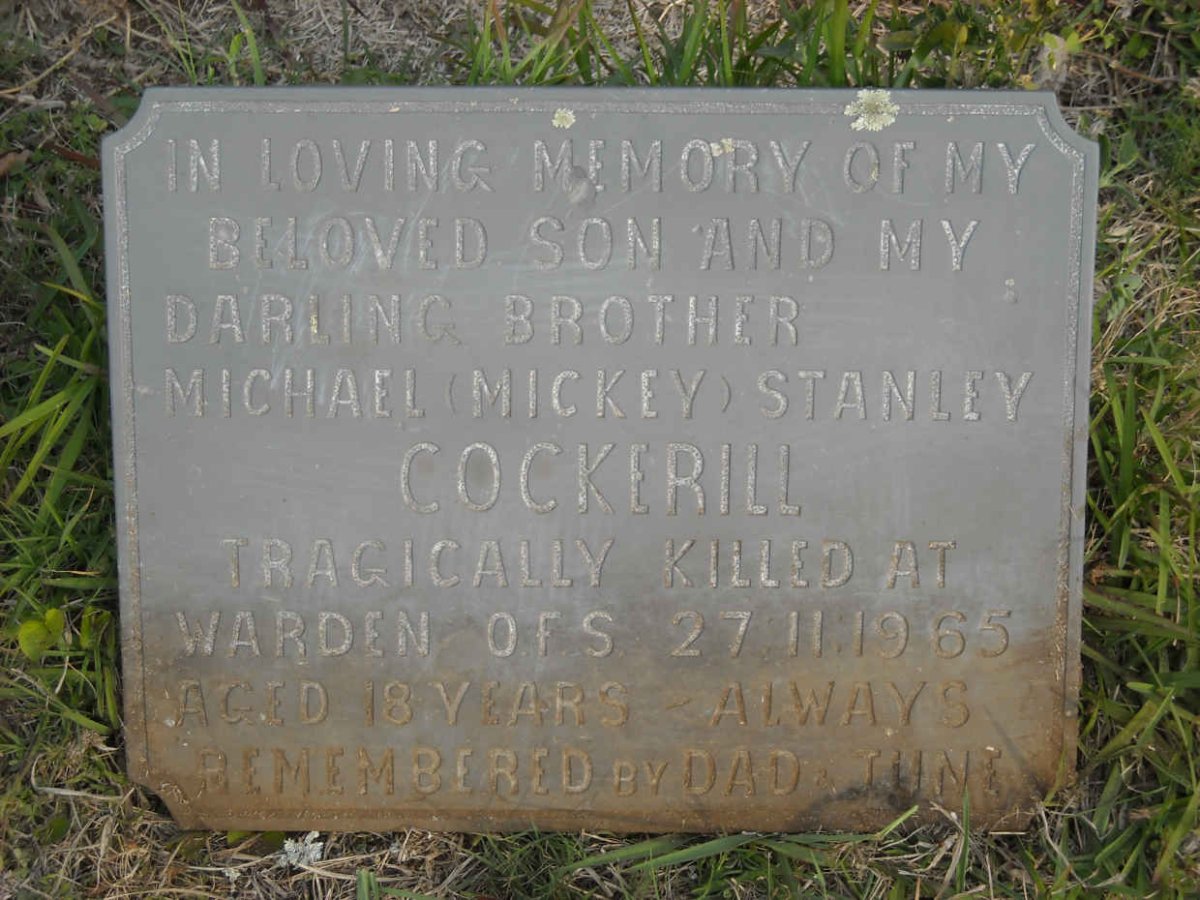 COCKERILL Phyllis -1965 :: COCKERILL Michael Stanley -1965
