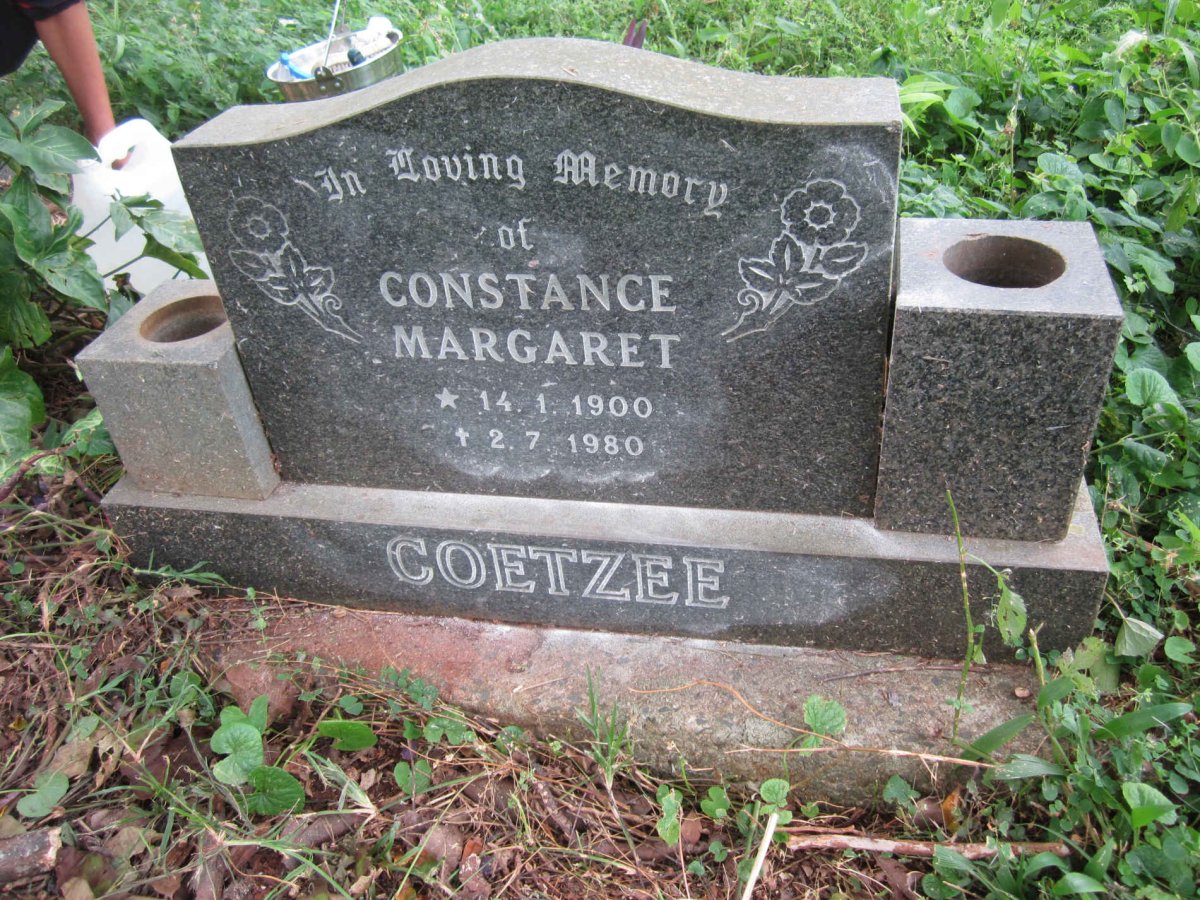 COETZEE Constance Margaret 1900-1980