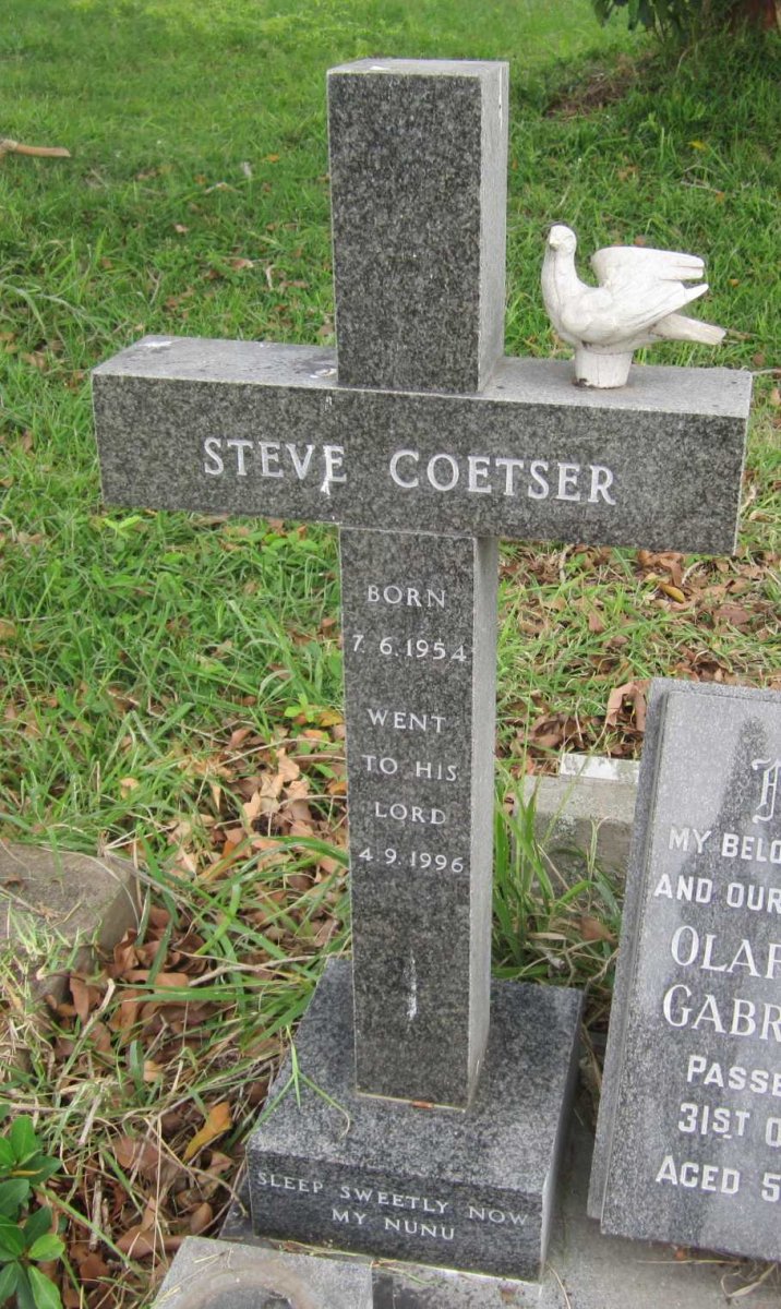 COETSER Steve 1954-1996