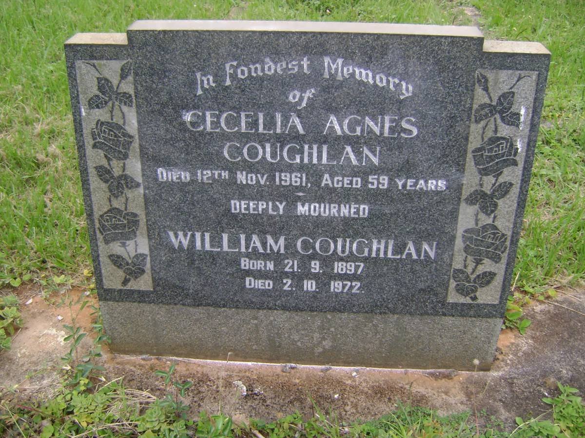 COUGHLAN William 1897-1972 &amp; Cecelia Agnes -1961