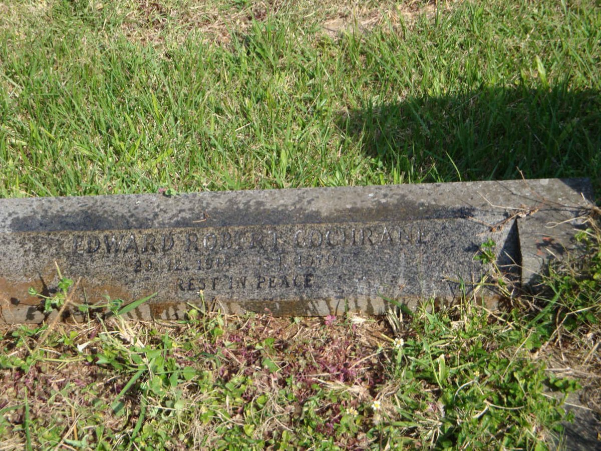COCHRANE Edward Robert -1970