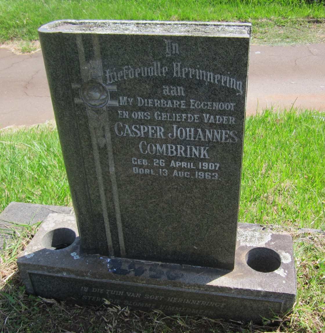 COMBRINK Casper Johannes 1907-1963