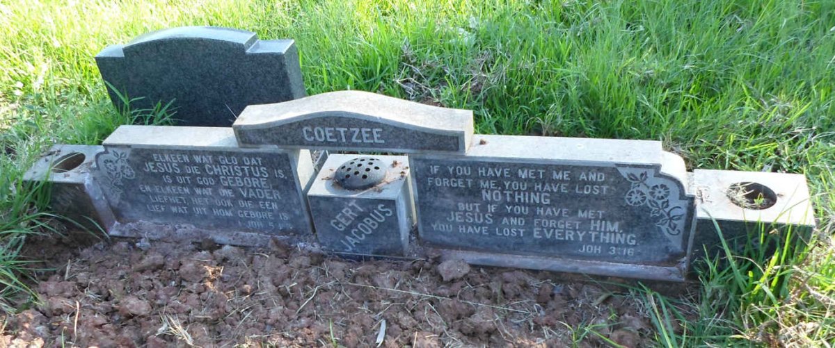 COETZEE Gert Jacobus -1991