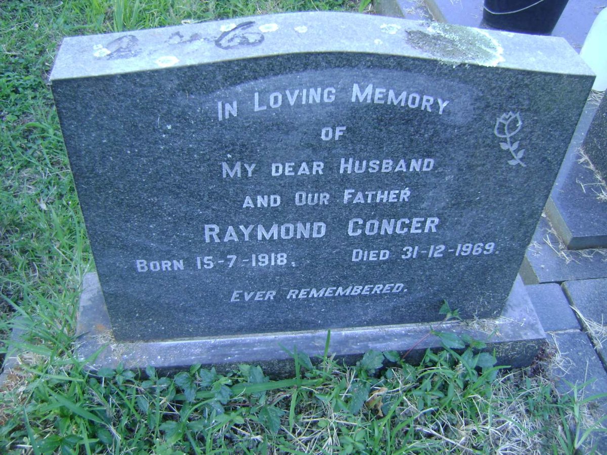 CONCER Raymond 1918-1969