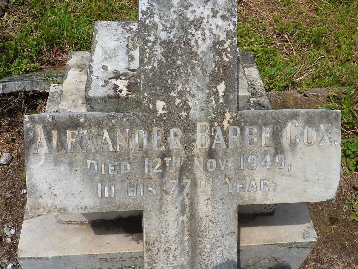 COX Alexander Barbe -1949