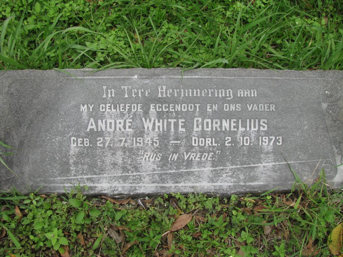 CORNELIUS Andre White 1945-1973