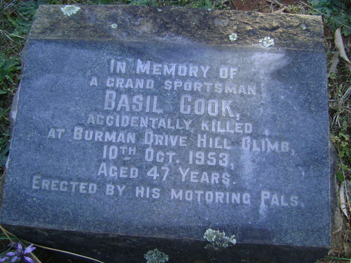 COOK William -1947 &amp; Kathleen Emily -1963 :: COOK Basil Greenway 1905-1953