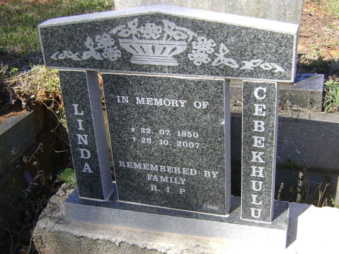 CEBEKHULU Linda 1950-2007