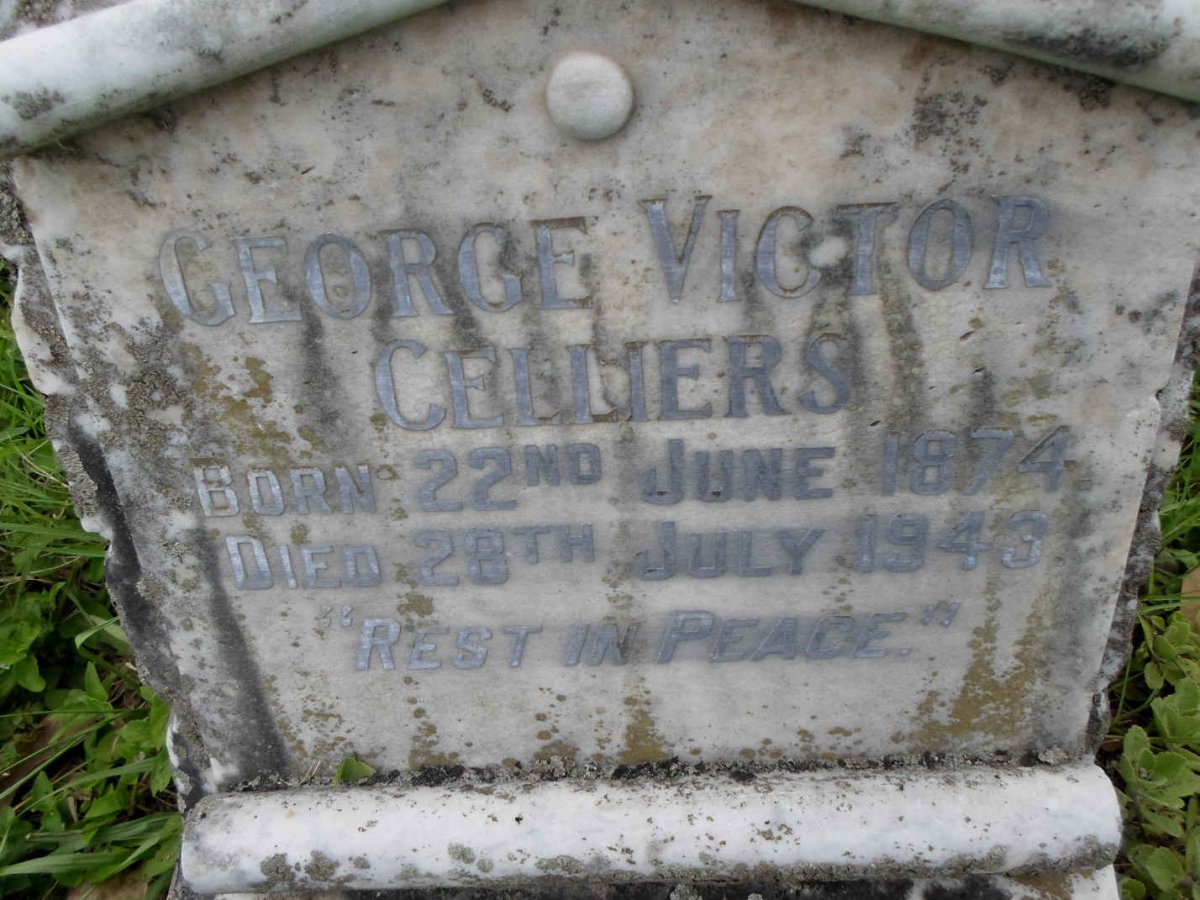 CELLIERS George Victor 1874-1943