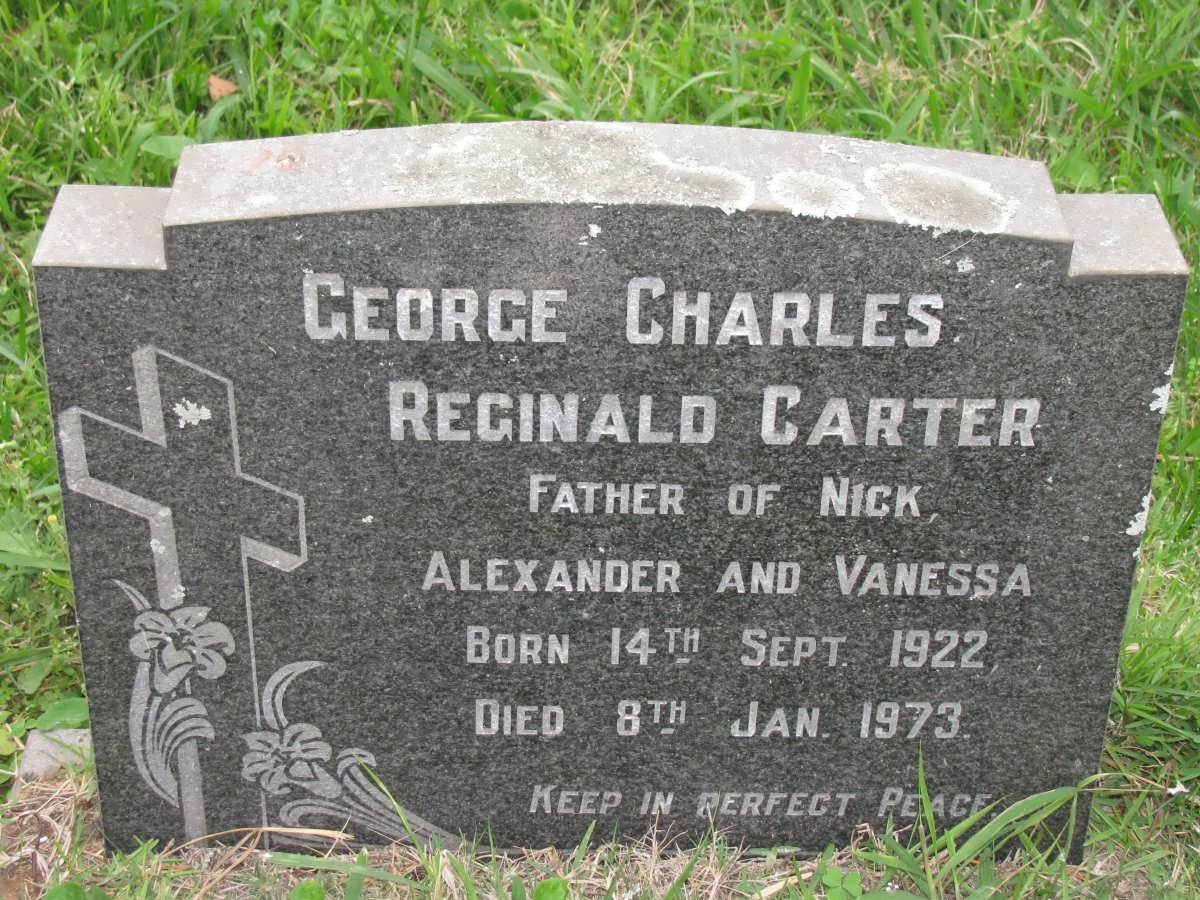 CARTER George Charles Reginald 1922-1973