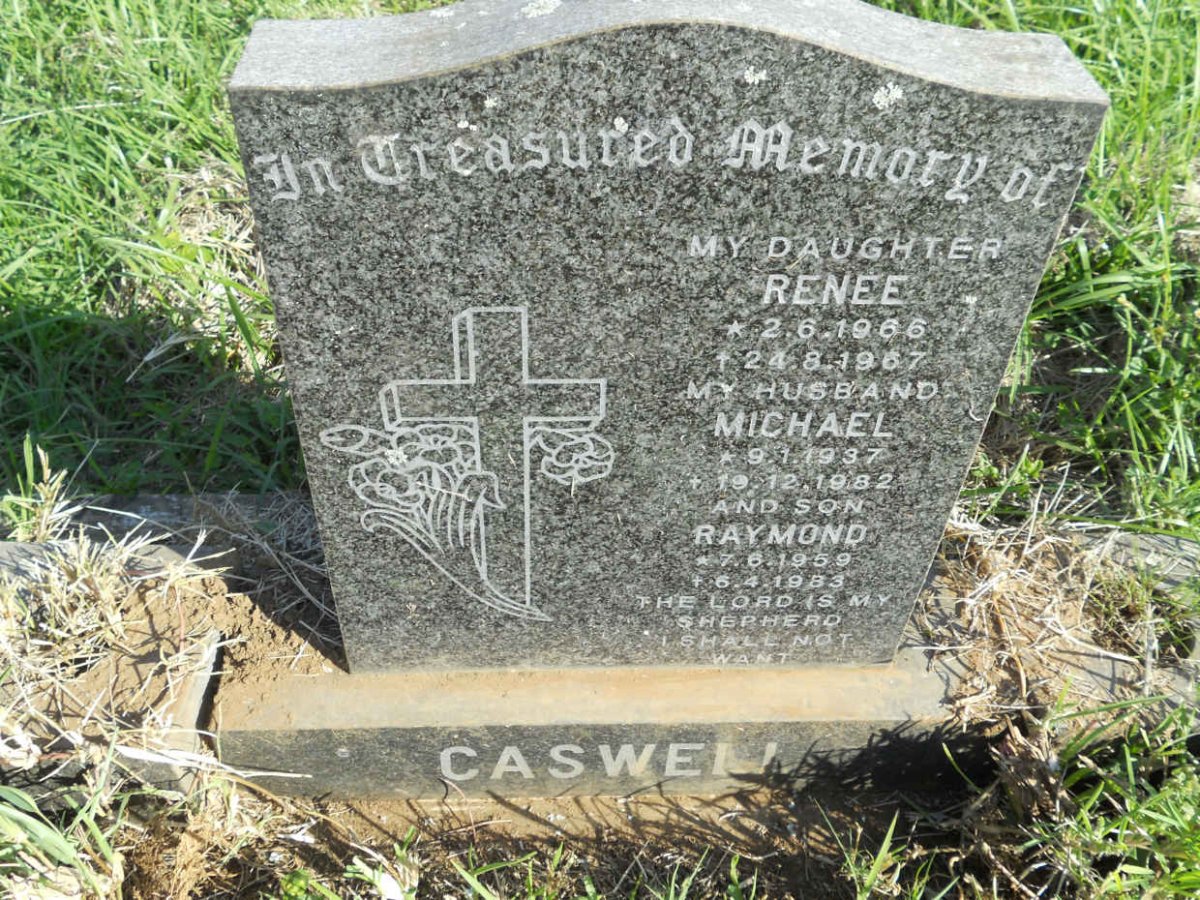 CASWELL Michael 1937-1982 :: CASWELL Raymond 1959-1983 :: CASWELL Renee 1966-1967