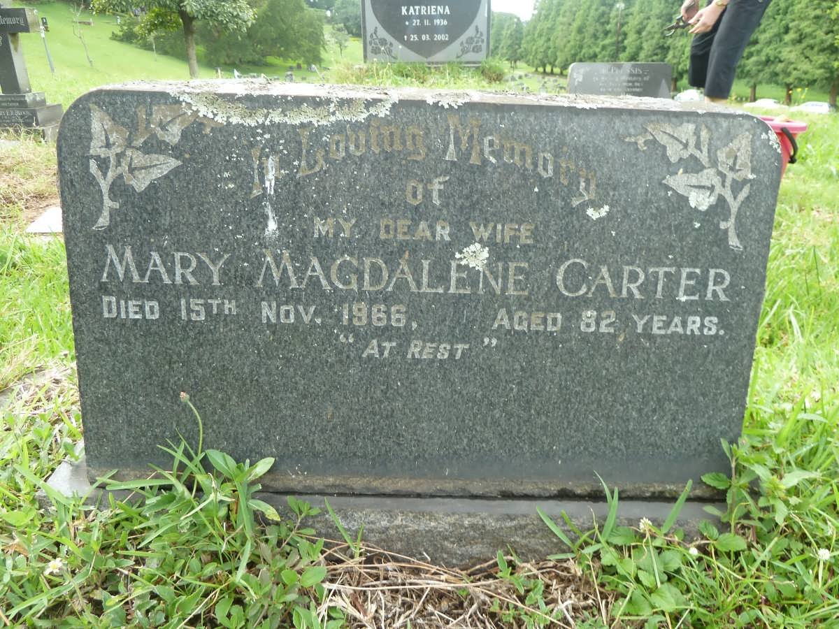 CARTER Mary Magdalene -1966
