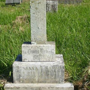 CARAS Christodulos 1884-1397 &amp; Susanna P. 1889-1965