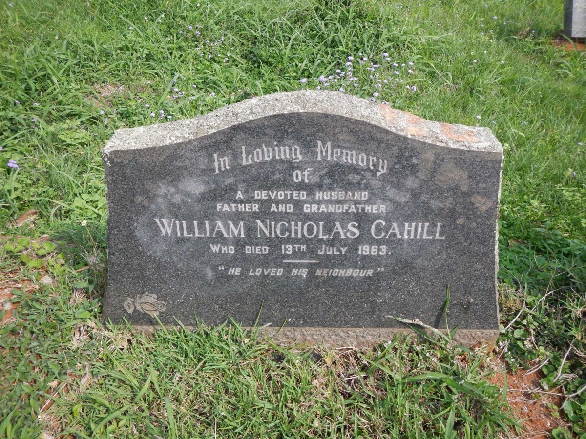 CAHILL William Nicholas -1963