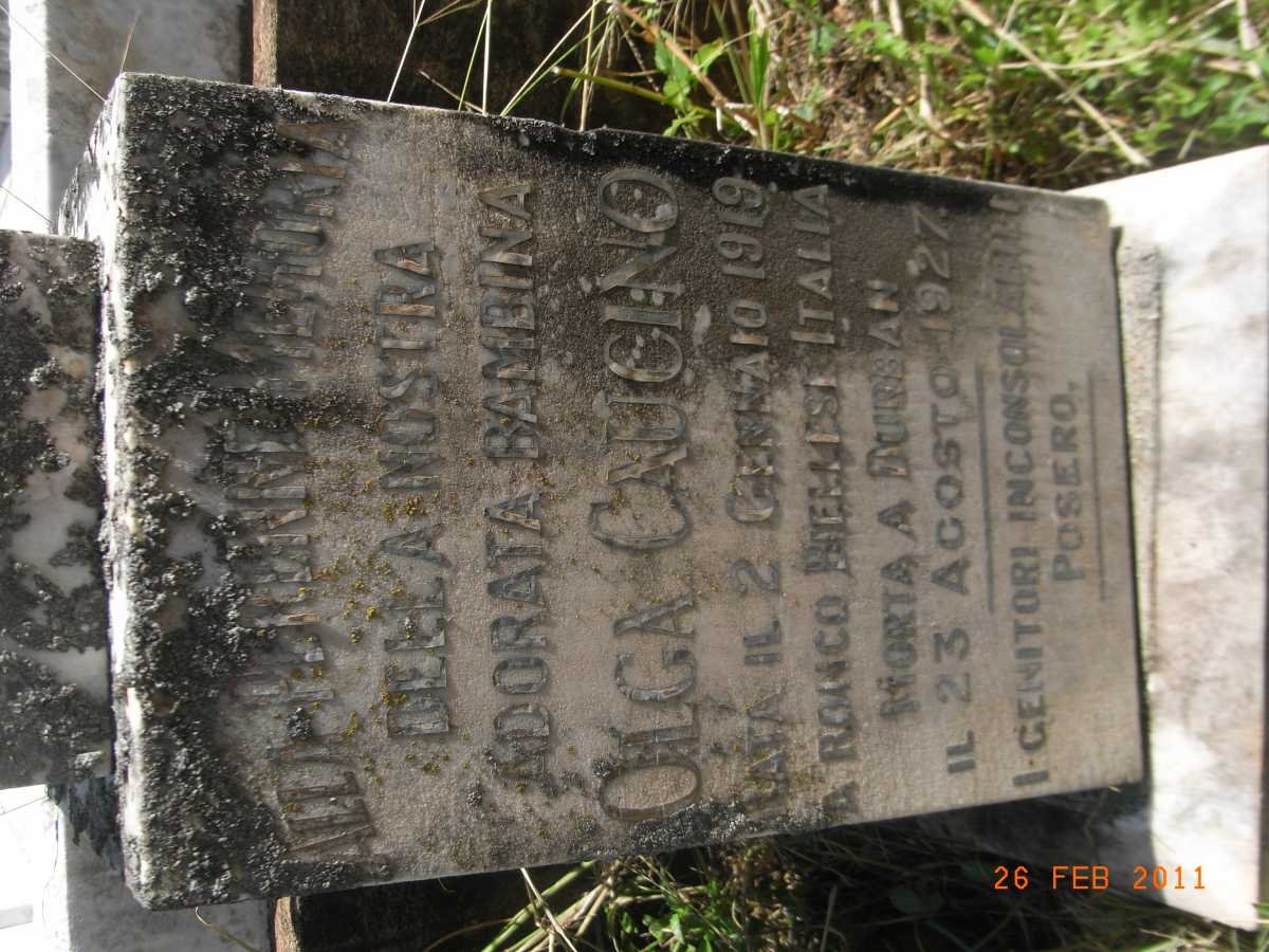 CAUCINO Olga 1919-1927