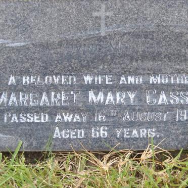 CASSIDY Margaret Mary -1970