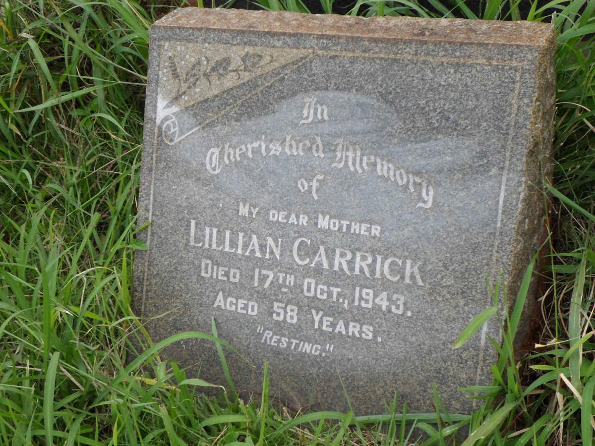 CARRICK Lillian -1943
