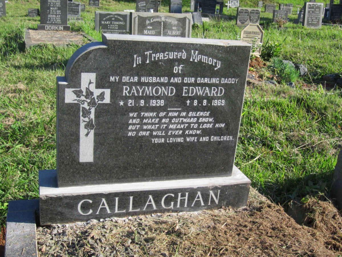 CALLAGHAN Raymond Edward 1938-1969