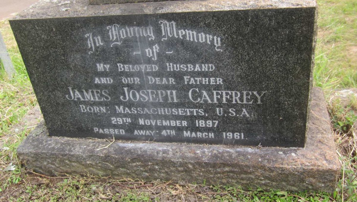 CAFFREY James Joseph 1897-1961