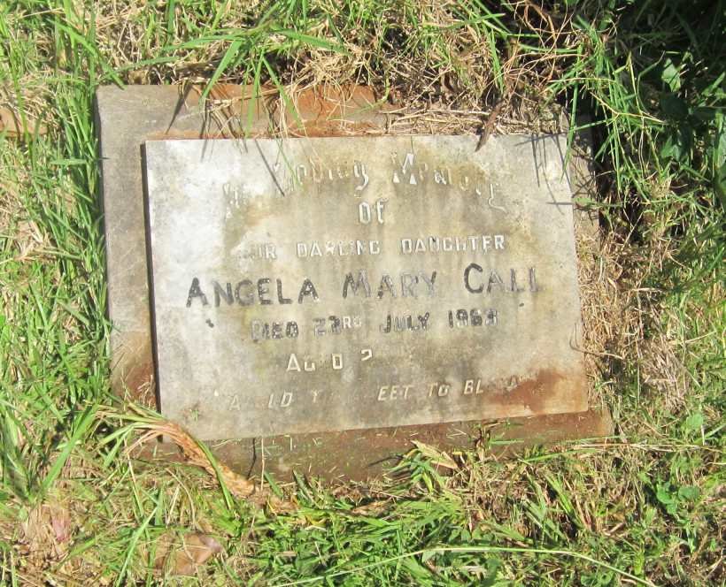 CALL Angela Mary  -1963