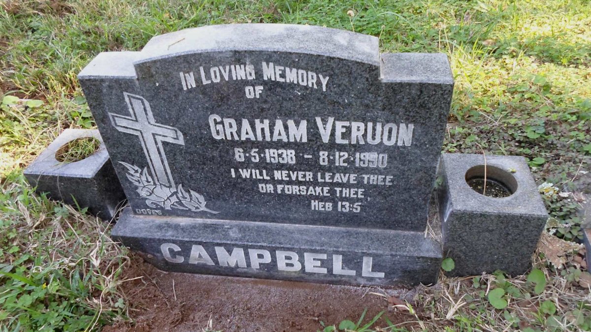 CAMPBELL Graham Veruon 1938-1990