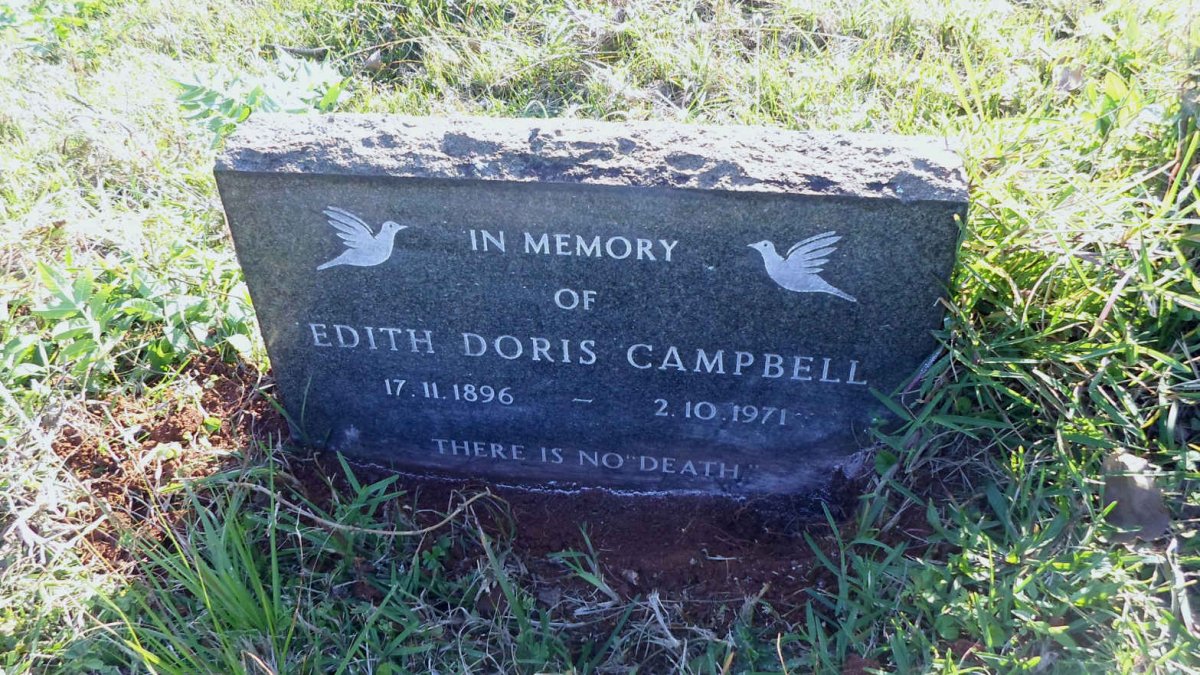 CAMPBELL Edith Doris 1896-1971