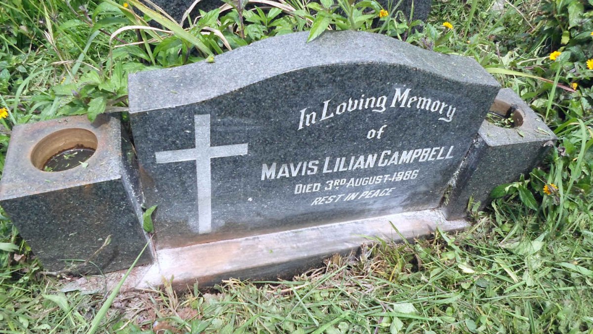 CAMPBELL Mavis Lilian -1986