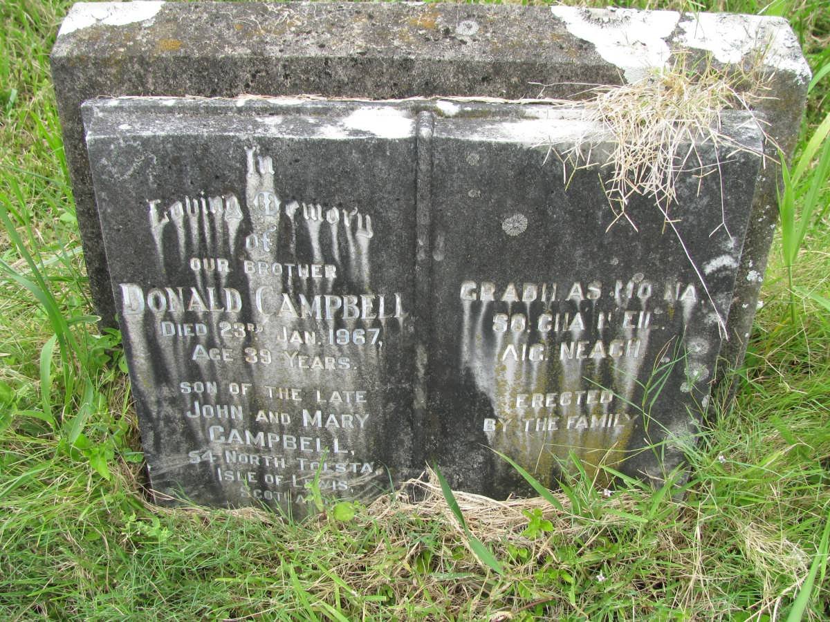 CAMPBELL Donald -1967