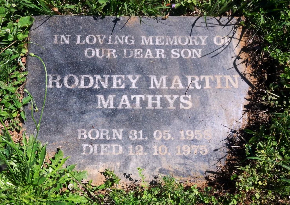 CAMPBELL William Eric 1936-2003 :: CAMPBELL Rodney Martin Mathys 1958-1975