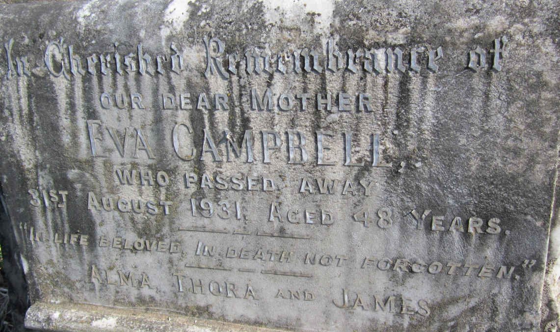 CAMPBELL Eva -1931