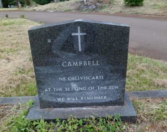 CAMPBELL Lisle 1914-1990 :: CAMPBELL Bruce 1939-1941 :: CAMPBELL Kelvin 1948-1971