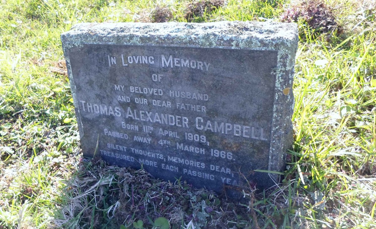 CAMPBELL Thomas Alexander 1909-1966
