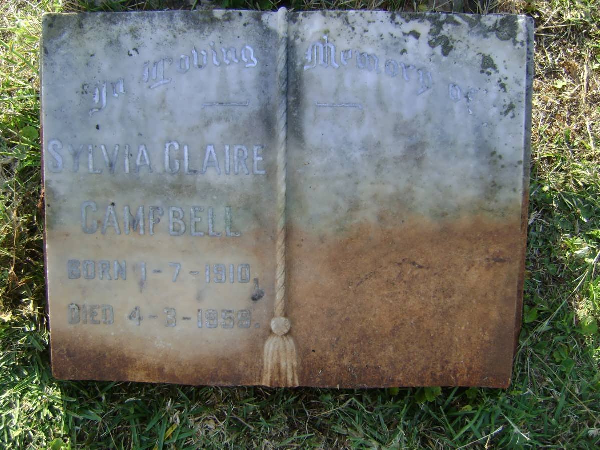 CAMPBELL Sylvia Claire 1910-1959