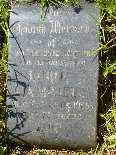 CAMPBELL Lorna -1985