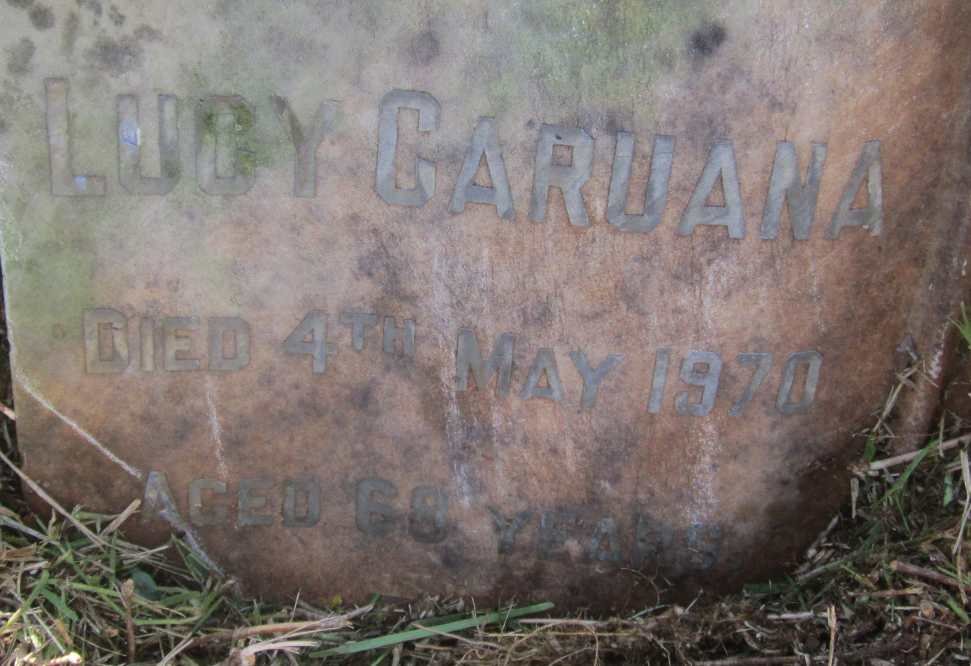 CARUANA Lucy -1970