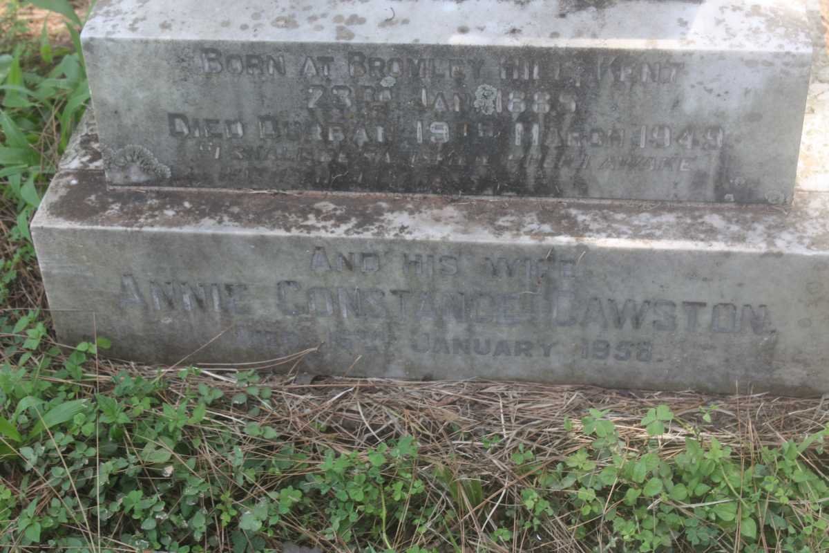 CAWSTON Frederick Gordon 1885-1949 &amp; Anne Constance -1958