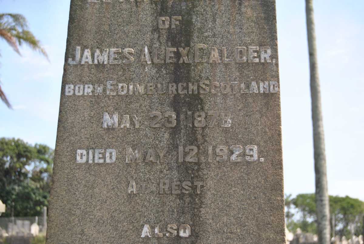 CALDER James Alex 1878-1929