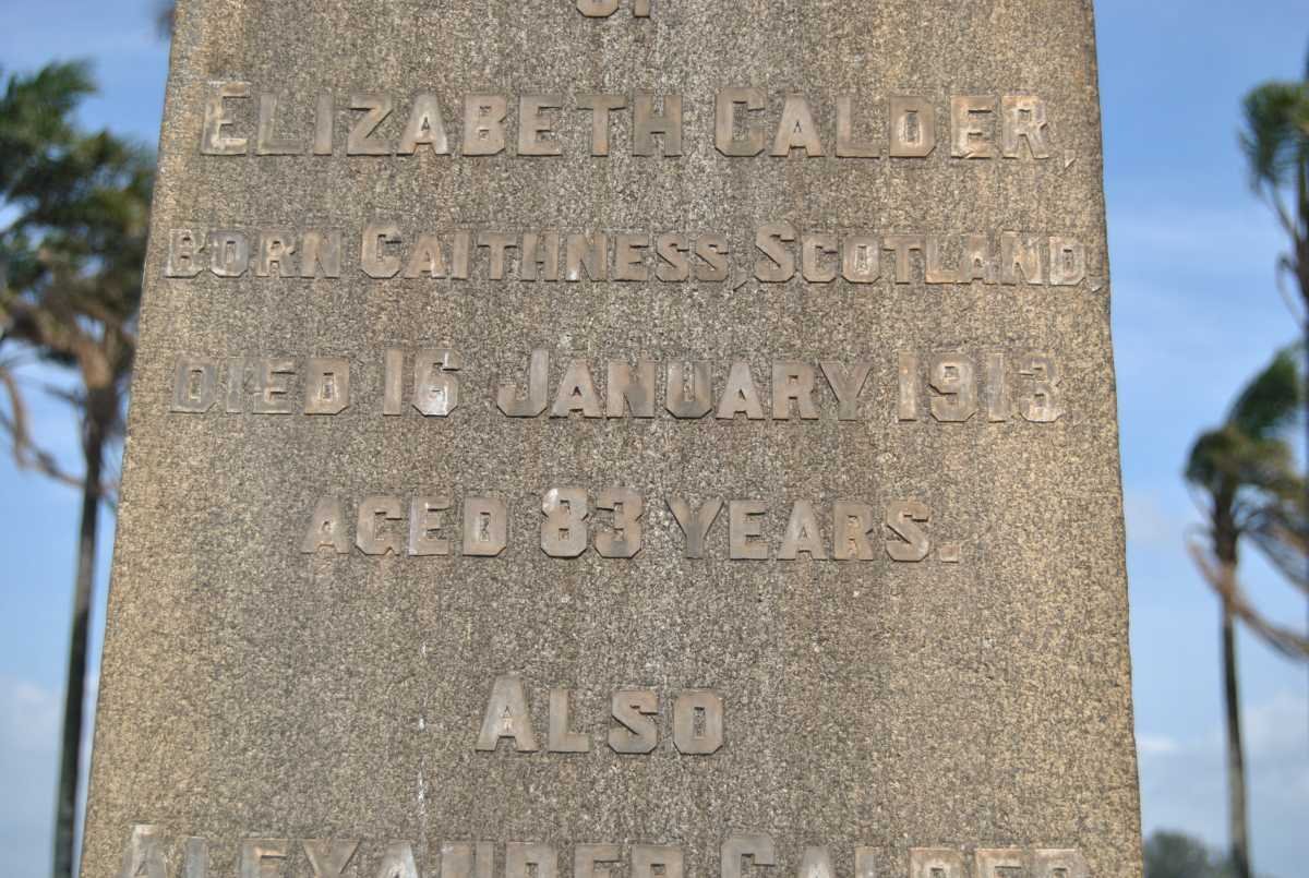CALDER Elizabeth -1913