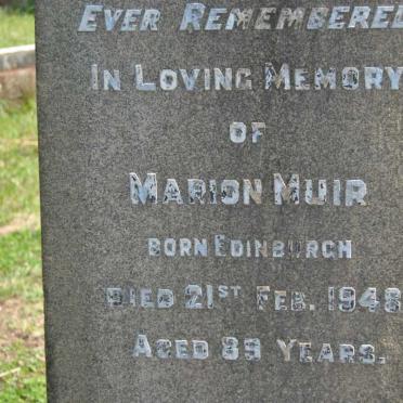 MUIR Marion -1948