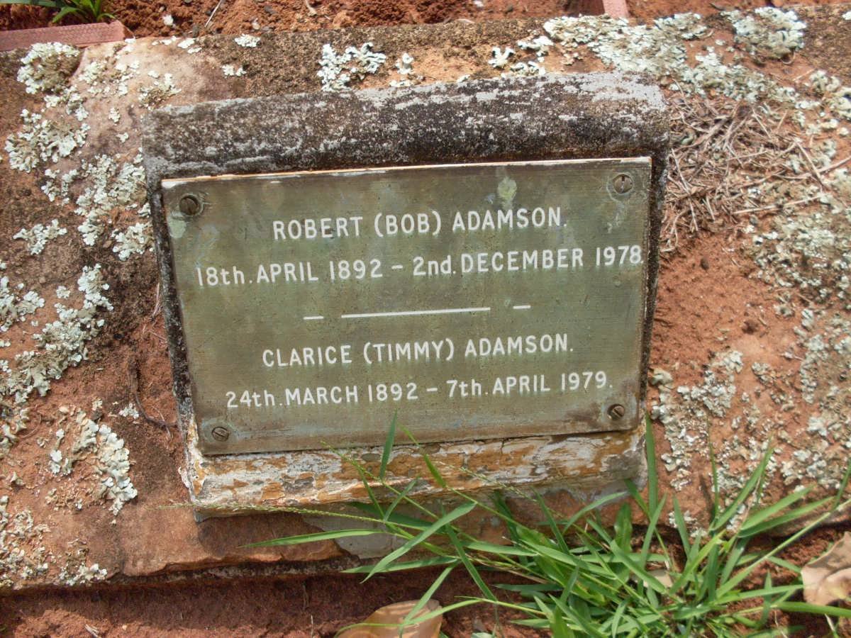 ADAMSON Robert 1892-1978 &amp; Clarice 1892-1979