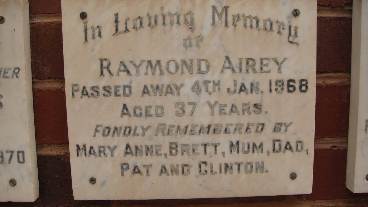 AIREY Raymond -1968