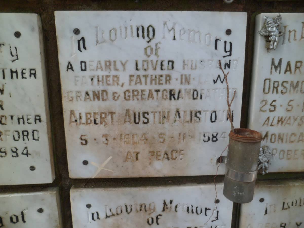 ALISTOUN Albert Austin 1904-1984