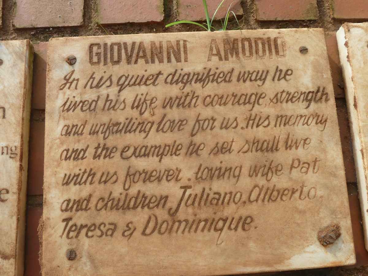 AMODIO Giovanni