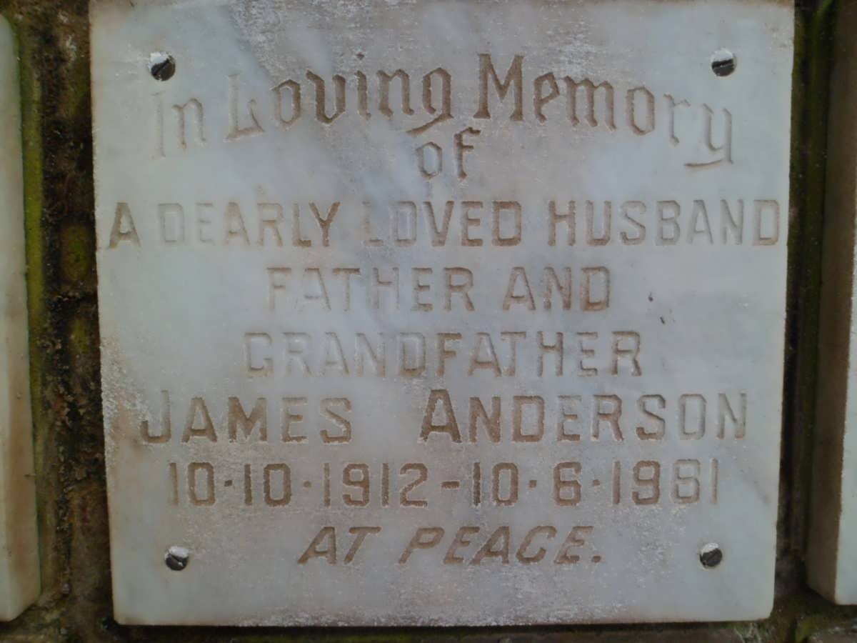 ANDERSON James 1912-1981