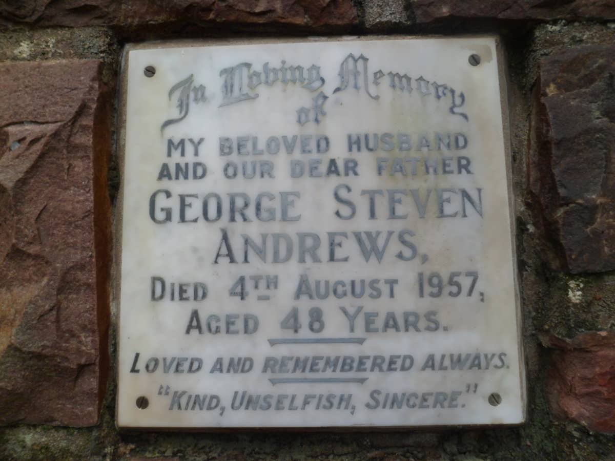 ANDREWS George Steven -1957